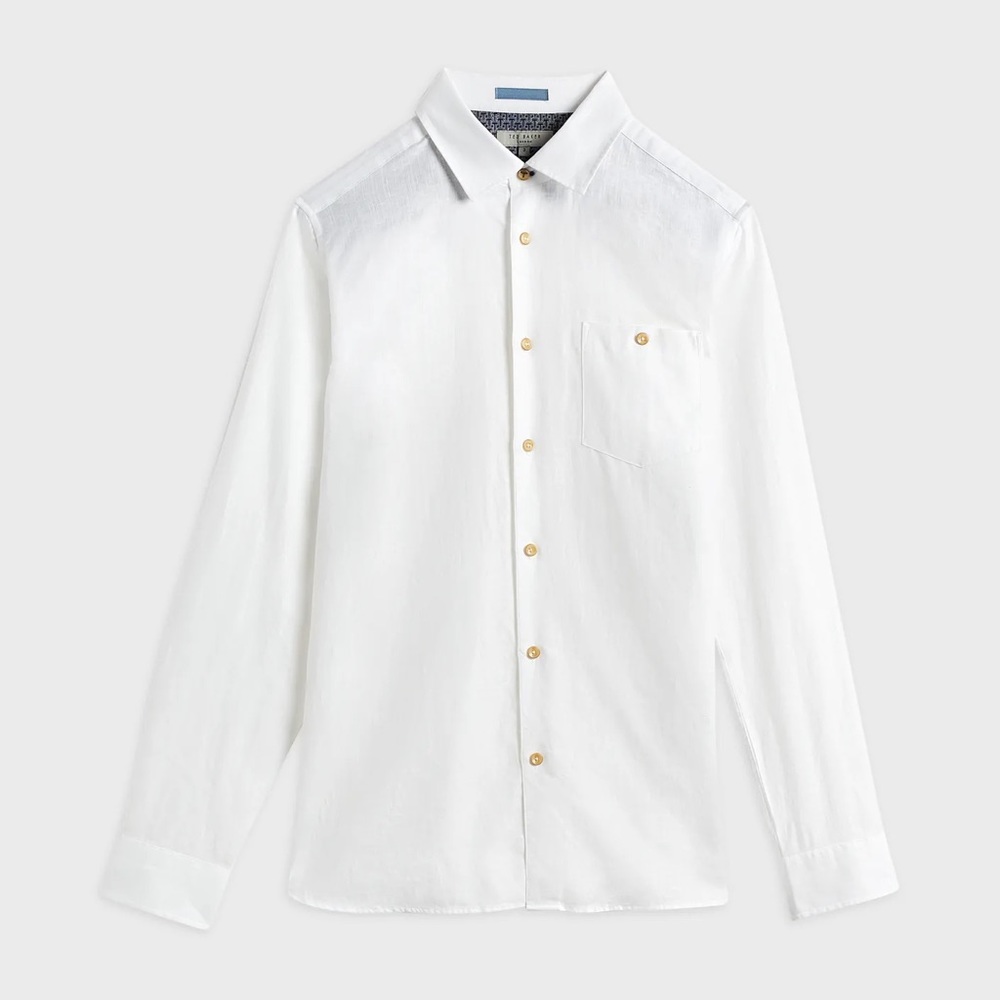 Ted Baker Linen Cotton Button Down - Like New